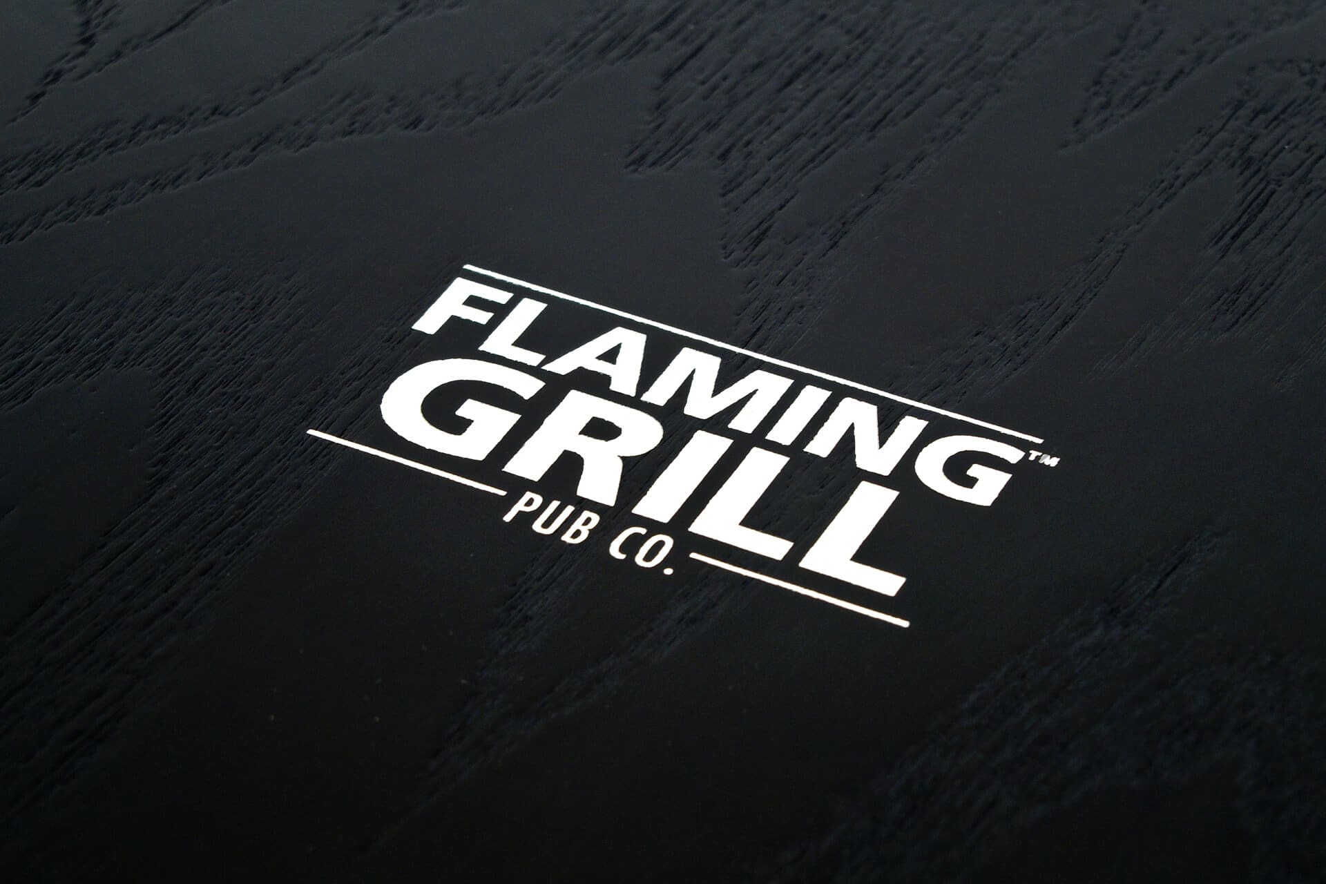 Flaming Grill Menu Board