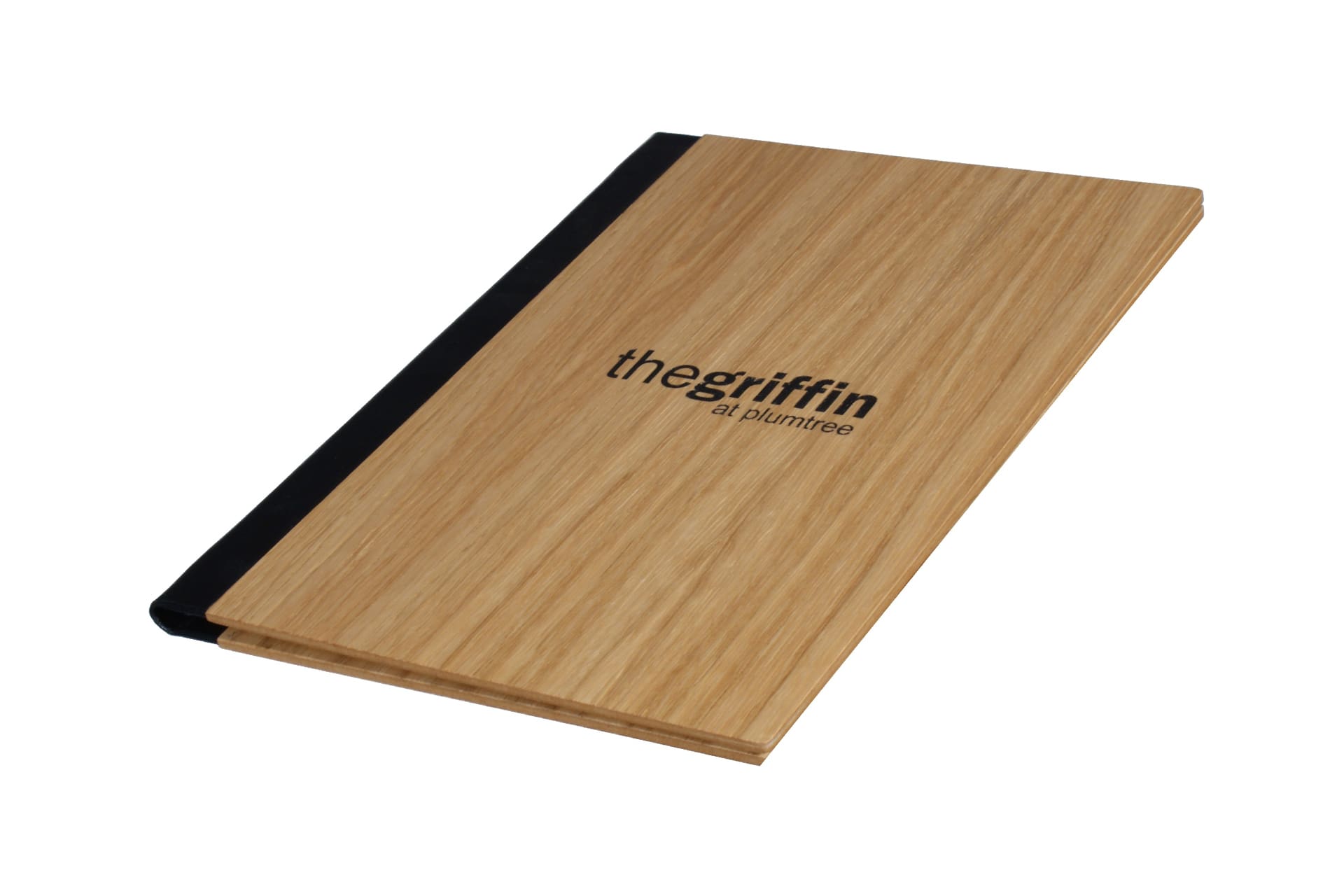 Bespoke wood folder for hotels and restaurants