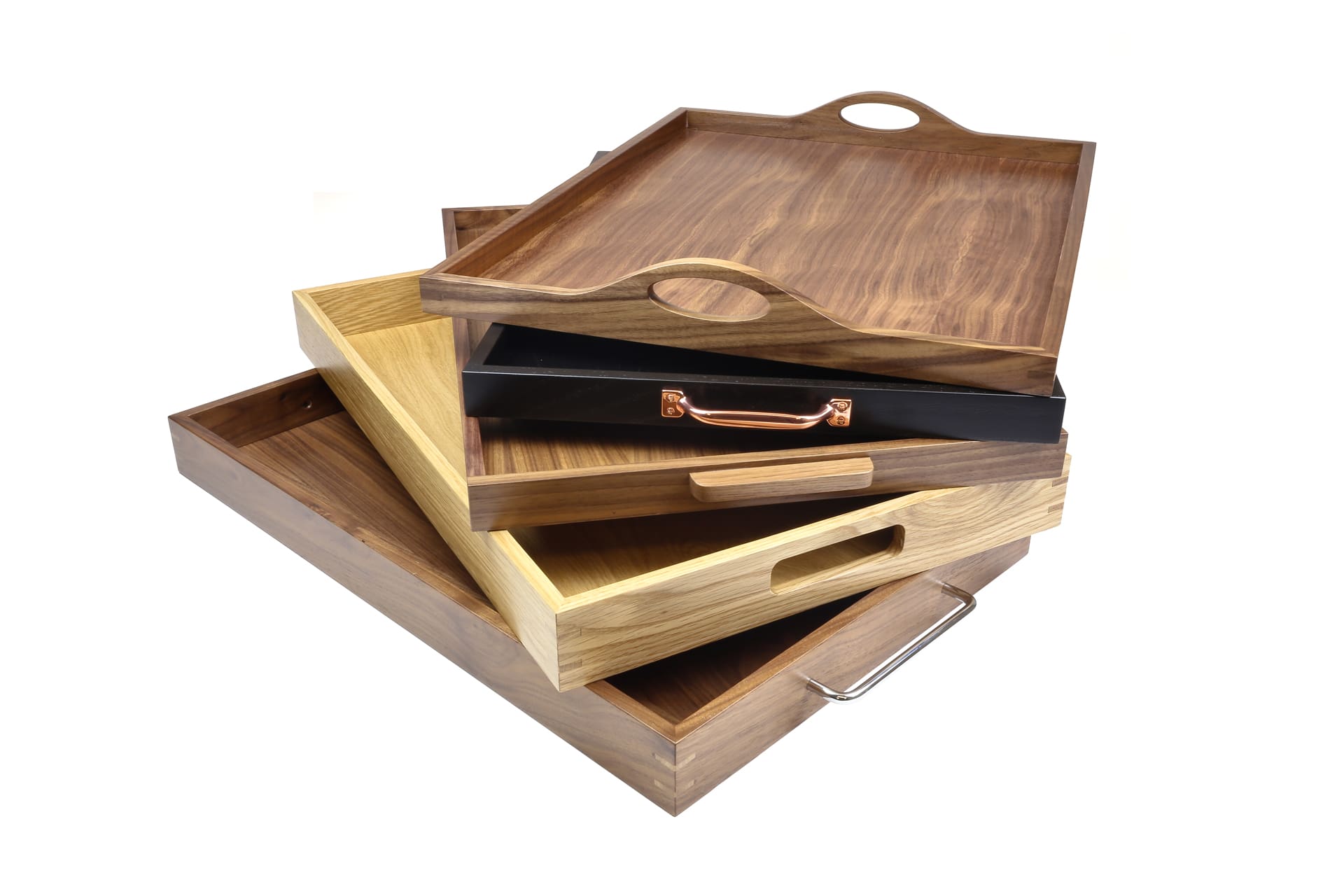 Bespoke wooden tea tray