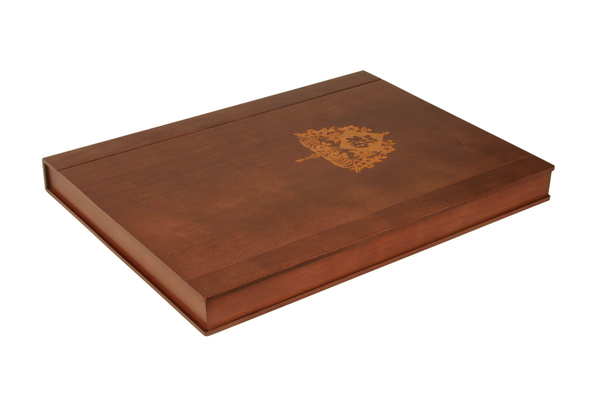 Guest Room Folder Box – Wood Spine