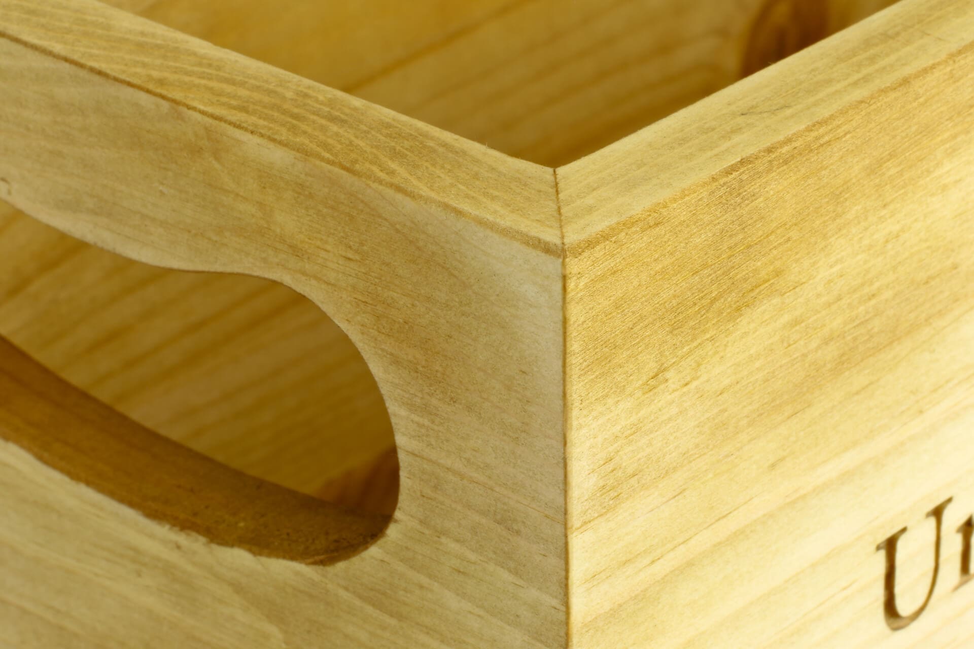 Bespoke wooden serving box for restaurants