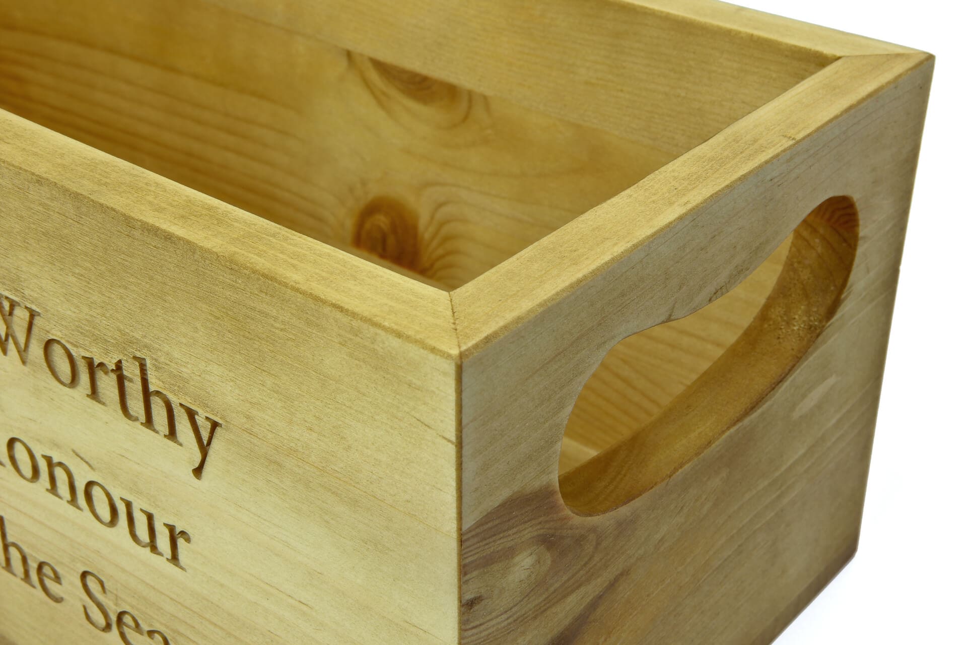 Bespoke wooden serving box for restaurants