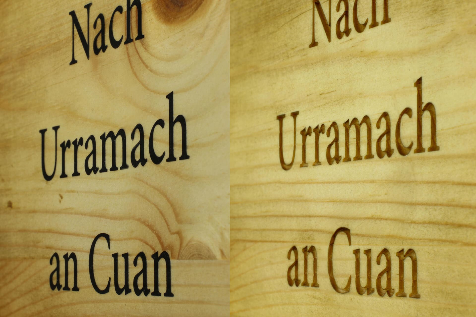 Bespoke wooden serving box for restaurants