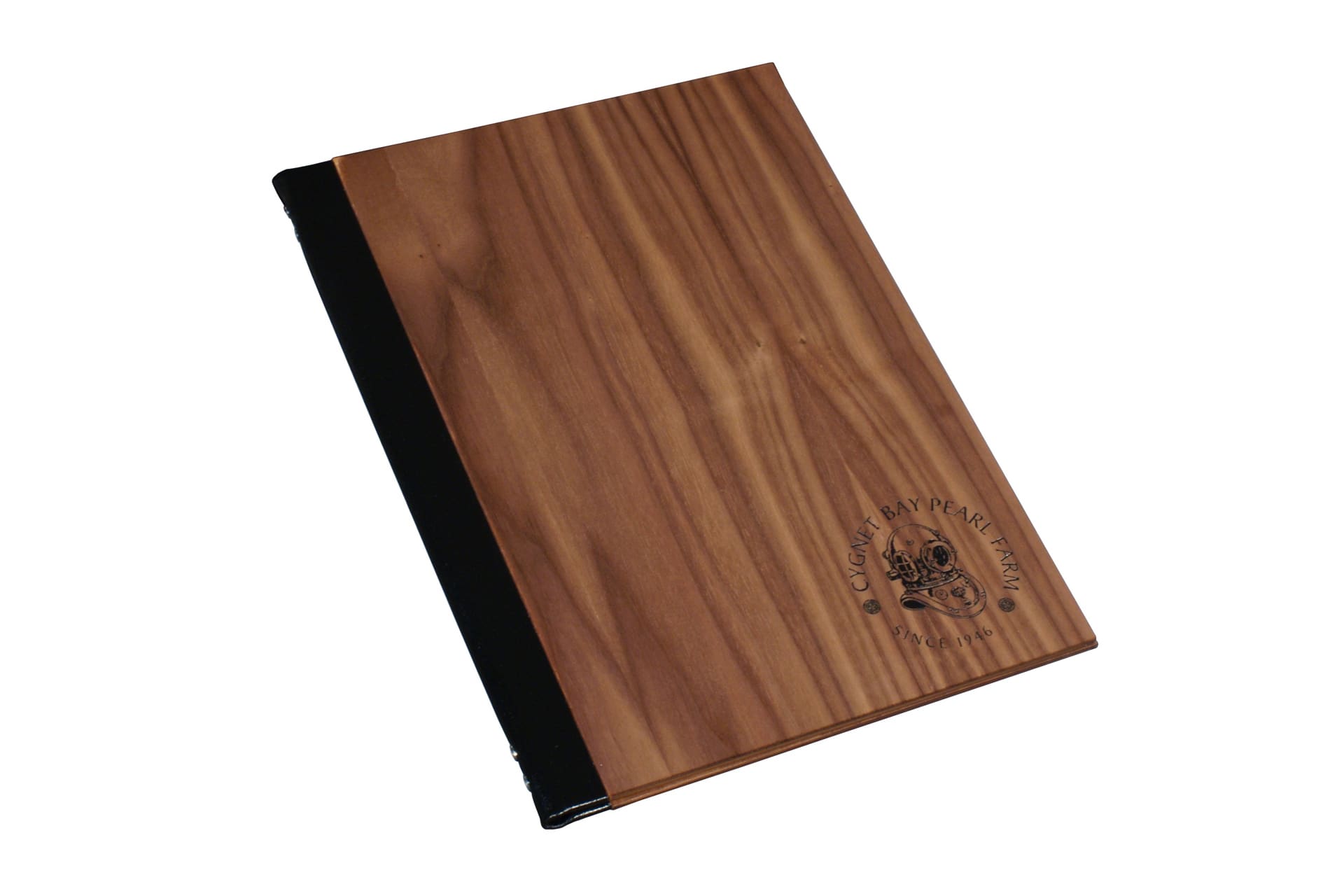 Bespoke wood folder for hotels and restaurants