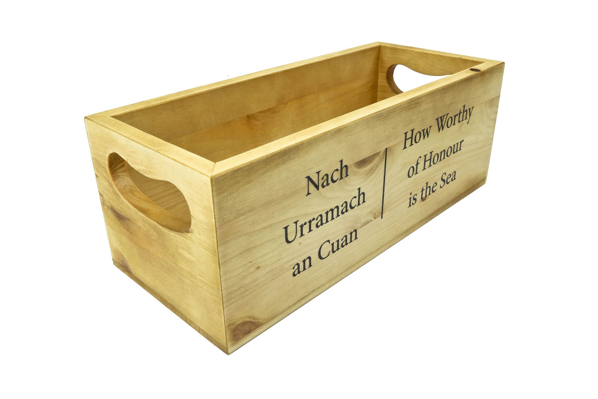 Bespoke wooden serving box for restaurants