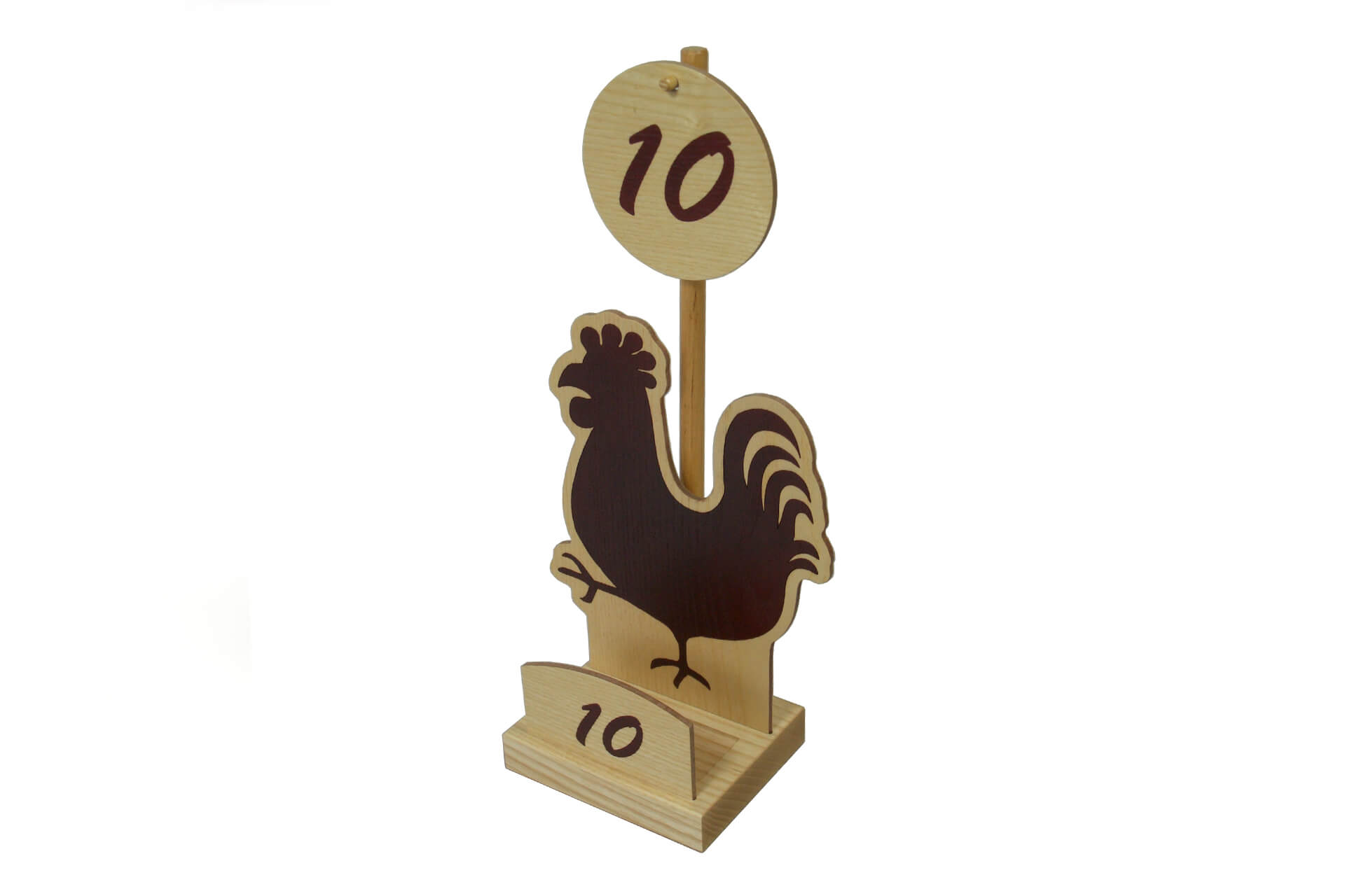 Wooden table numbers for restaurants and cafes - MORAN'S